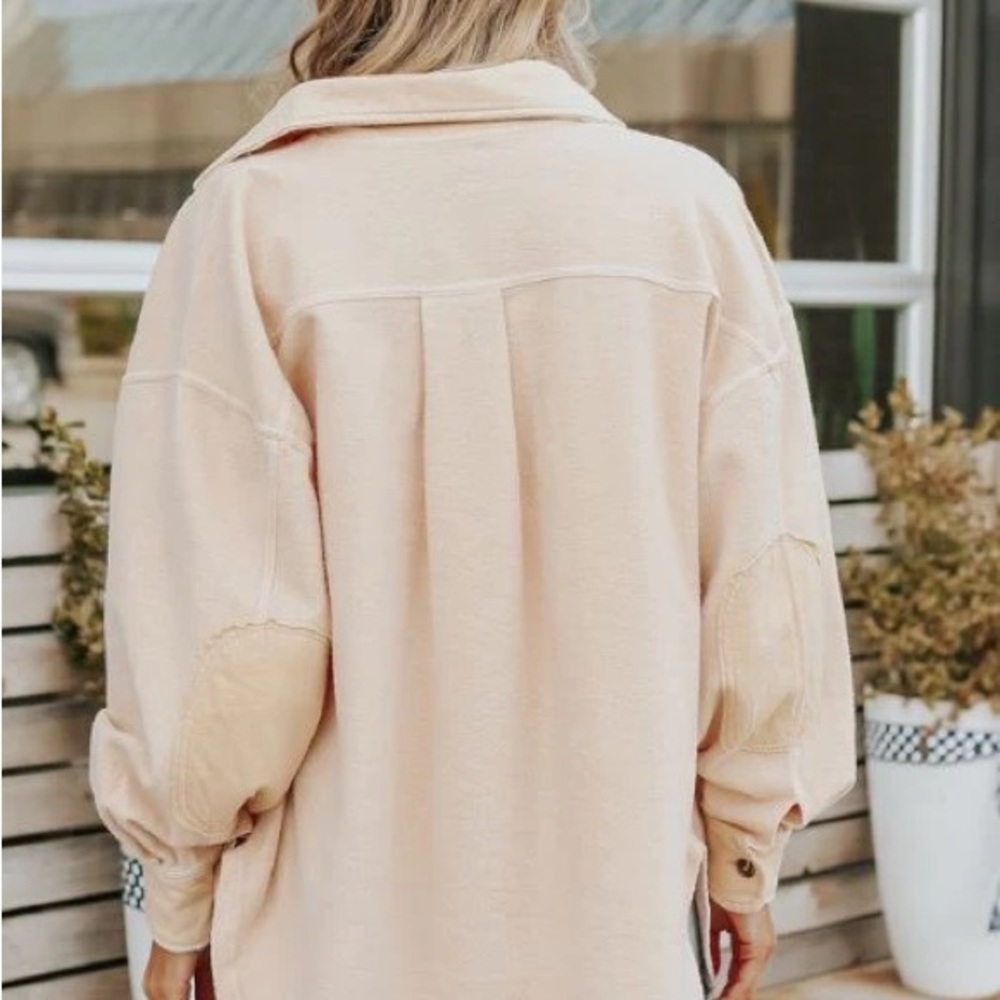 Free People Ruby Jacket Shacket Movement Beach One Pilcro XL NWT Pilcro Hailee - Picture 7 of 7
